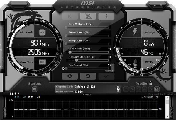 MSIAfterburner V4.6.5 官方版