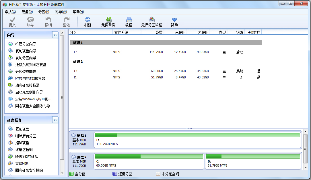 分区助手 V9.8.1 官方版
